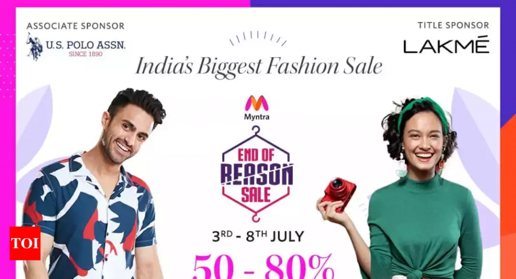 It’s Time to Empty your Wishlists and Amp Up Your Fashion Game by Shopping from Myntra EORS